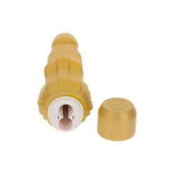Comprar GET REAL - GOLD DICKER STIM VIBRADOR DORADO al mejor precio - Envíos Discretos