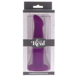 Comprar GET REAL - GOODHEAD DONG 12 CM MORADO al mejor precio - Envíos Discretos