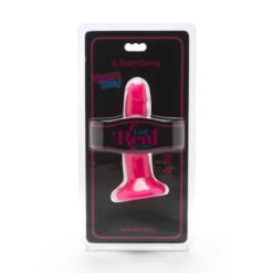 Comprar GET REAL - HAPPY DICKS DONG 12 CM ROSA al mejor precio - Envíos Discretos