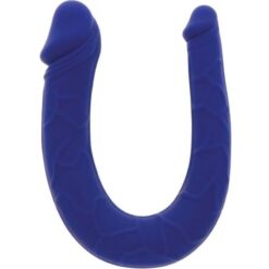 Comprar GET REAL - MINI DOUBLE DONG REALÍSTICO AZUL al mejor precio - Envíos Discretos