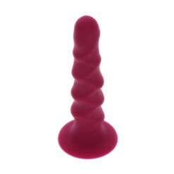 Comprar GET REAL - RIBBED DONG 12 CM ROJO al mejor precio - Envíos Discretos