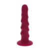 Comprar GET REAL - RIBBED DONG 12 CM ROJO al mejor precio - Envíos Discretos
