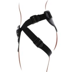 Comprar GET REAL - STRAP-ON DELUXE HARNÉS NEGRO al mejor precio - Envíos Discretos