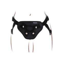Comprar GET REAL - STRAP-ON DELUXE HARNÉS NEGRO al mejor precio - Envíos Discretos