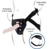 Comprar GET REAL - STRAP-ON DELUXE HARNÉS NEGRO al mejor precio - Envíos Discretos