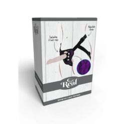 Comprar GET REAL - STRAP-ON LACE HARNÉS MORADO al mejor precio - Envíos Discretos