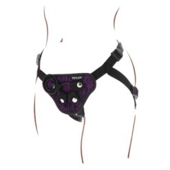Comprar GET REAL - STRAP-ON LACE HARNÉS MORADO al mejor precio - Envíos Discretos