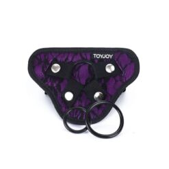 Comprar GET REAL - STRAP-ON LACE HARNÉS MORADO al mejor precio - Envíos Discretos