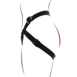Comprar GET REAL - STRAP-ON PLEASURE HARNÉS NEGRO al mejor precio - Envíos Discretos