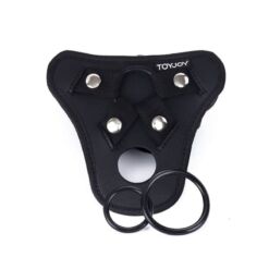 Comprar GET REAL - STRAP-ON PLEASURE HARNÉS NEGRO al mejor precio - Envíos Discretos
