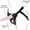 Comprar GET REAL - STRAP-ON PLEASURE HARNÉS NEGRO al mejor precio - Envíos Discretos