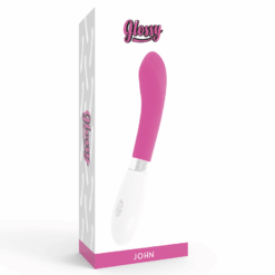 Comprar GLOSSY - JOHN VIBRADOR ROSA al mejor precio - Envíos Discretos