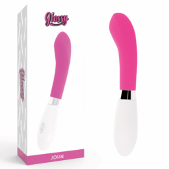Comprar GLOSSY - JOHN VIBRADOR ROSA al mejor precio - Envíos Discretos