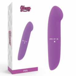 Comprar GLOSSY - PHIL VIBRATOR LILA al mejor precio - Envíos Discretos