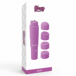 Comprar GLOSSY - POCKET  KURT MASAJEADOR LILA al mejor precio - Envíos Discretos