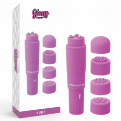 Comprar GLOSSY - POCKET  KURT MASAJEADOR LILA al mejor precio - Envíos Discretos