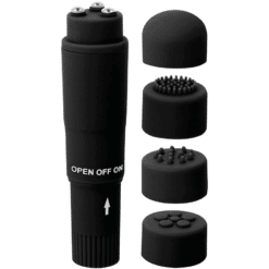 Comprar GLOSSY - POCKET  KURT MASAJEADOR NEGRO al mejor precio - Envíos Discretos