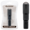 Comprar GLOSSY - POCKET VIBRADOR NEGRO al mejor precio - Envíos Discretos