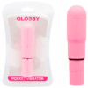 Comprar GLOSSY - POCKET VIBRADOR ROSA al mejor precio - Envíos Discretos