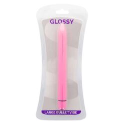 Comprar GLOSSY - SLIM VIBRADOR ROSA INTENSO al mejor precio - Envíos Discretos