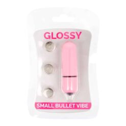Comprar GLOSSY - SMALL BALA VIBRADORA ROSA al mejor precio - Envíos Discretos