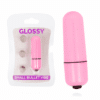 Comprar GLOSSY - SMALL BALA VIBRADORA ROSA INTENSO al mejor precio - Envíos Discretos