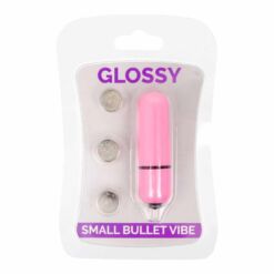 Comprar GLOSSY - SMALL BALA VIBRADORA ROSA INTENSO al mejor precio - Envíos Discretos