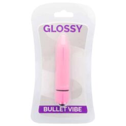 Comprar GLOSSY - THIN VIBRADOR ROSA INTENSO al mejor precio - Envíos Discretos