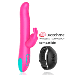 Comprar HAPPY LOKY - PLUTO RABBIT VIBRATOR & ROTATOR COMPATIBLE CON WATCHME WIRELESS TECHNOLOGY al mejor precio - Envíos Discretos