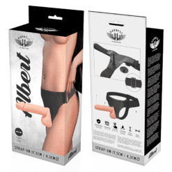 Comprar HARNESS ATTRACTION - ARNÉS  ALBERT REALISTIC 17.5 CM -O- 4.3 CM al mejor precio - Envíos Discretos