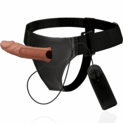 Comprar HARNESS ATTRACTION - ARNÉS  HUECO BENNY CON VIBRADOR 15 CM -O- 4.5 CM al mejor precio - Envíos Discretos