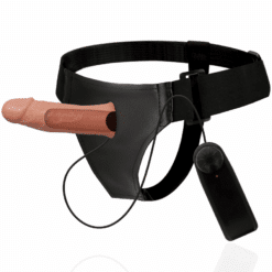 Comprar HARNESS ATTRACTION - ARNÉS  HUECO GREGORY CON VIBRADOR 16.5 CM -O- 4.3 CM al mejor precio - Envíos Discretos
