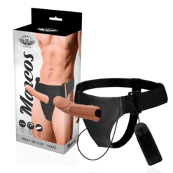 Comprar HARNESS ATTRACTION - ARNÉS  HUECO MARCOS CON VIBRADOR 15 CM -O- 5 CM al mejor precio - Envíos Discretos