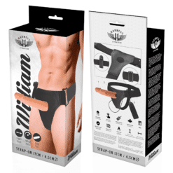 Comprar HARNESS ATTRACTION - ARNÉS  HUECO WILLIAN CON VIBRADOR 17 CM -O- 4.5 CM al mejor precio - Envíos Discretos