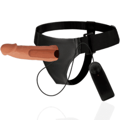 Comprar HARNESS ATTRACTION - ARNÉS  HUECO WILLIAN CON VIBRADOR 17 CM -O- 4.5 CM al mejor precio - Envíos Discretos