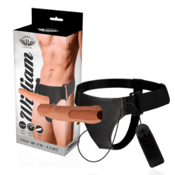 Comprar HARNESS ATTRACTION - ARNÉS  HUECO WILLIAN CON VIBRADOR 17 CM -O- 4.5 CM al mejor precio - Envíos Discretos