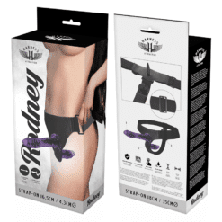 Comprar HARNESS ATTRACTION - RODNEY DOBLE PENETRACIÓN VIBRADOR 18 CM -O- 3.5 CM al mejor precio - Envíos Discretos