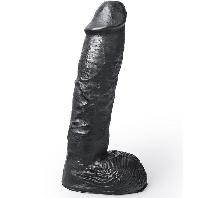 Comprar HUNG SYSTEM - DILDO REALISTA COLOR NEGRO MICKEY 24 CM al mejor precio - Envíos Discretos