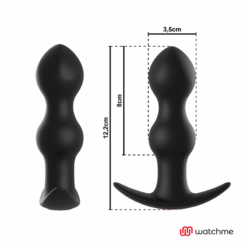 ANBIGUO - WATCHME CONTROL REMOTO PLUG VIBRADOR ANAL TIBERIO - piKanteo | Despierta tu lado más piKante