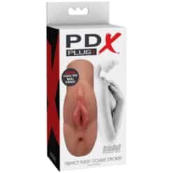 PDX PLUS - PERFECT PUSSY DOUBLE STROKER MASTURBADOR VAGINA Y ANO - piKanteo | Despierta tu lado más piKante