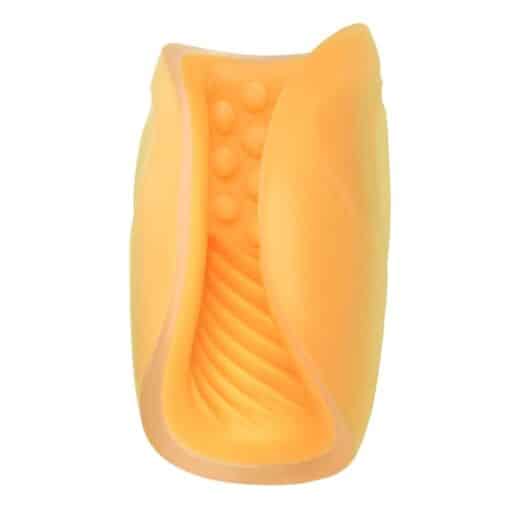 CALEXOTICS - BEADED GRIP MASTURBADOR TEXTURADO NARANJA - Imagen 5
