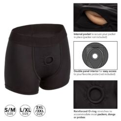CALEXOTICS - ARNÉS ESTILO BOXER L/XL - piKanteo | Despierta tu lado más piKante