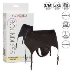 Alternative view of CALEXOTICS - BOUNDLESS ARNÉS TANGA CON LIGUERO S/M