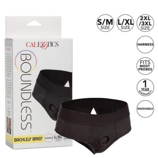 CALEXOTICS - BOUNDLESS ARNÉS CALZONCILLO CON ABERTURA TRASERA S/M - Imagen 2