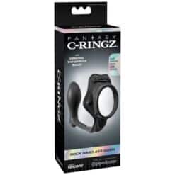 FANTASY C-RINGZ - ROCK HARD ANILLO POTENCIADOR CON PLUG ANAL - piKanteo | Despierta tu lado más piKante