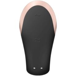 SATISFYER - APP DOUBLE LOVE VIBRADOR PAREJAS LUXURY NEGRO - piKanteo | Despierta tu lado más piKante
