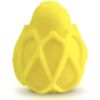G-VIBE - HUEVO MASTURBADOR TEXTURADO REUTILIZABLE AMARILLO