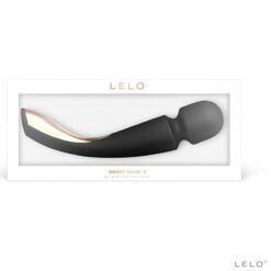 LELO - MASAJEADOR SMART MEDIUM WAND 2 NEGRO - piKanteo | Despierta tu lado más piKante