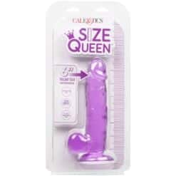 CALEXOTICS - SIZE QUEEN DILDO LILA 15.3 CM - piKanteo | Despierta tu lado más piKante