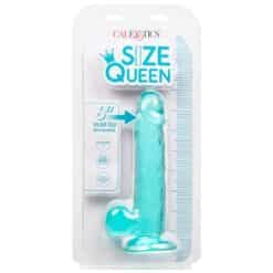 CALEXOTICS - SIZE QUEEN DILDO AZUL 15.3 CM - piKanteo | Despierta tu lado más piKante